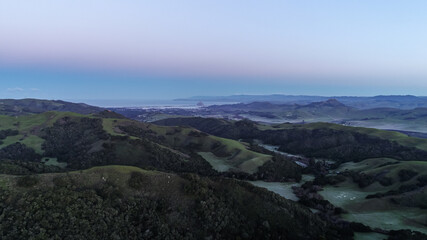 San Luis Obispo California Scenic Mountain Overlook