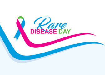 rare disease day poster design