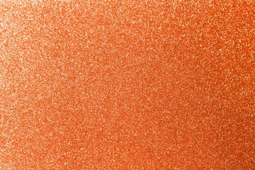 Fototapeta premium Orange glitter shiny texture background for christmas, Celebration concept.