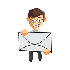 Doctor Man characters hospital medicine staff clothes illustration Being Mail Message