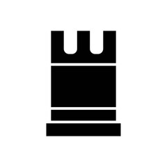 strategy icon solid style vector for your design