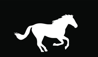 Obraz na płótnie Canvas horse vector illustration isolated on background