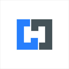 Fototapeta premium CHC logo CHC icon CHC vector CHC monogram CHC letter CHC minimalist CHC triangle CHC flat Unique modern flat abstract logo design 