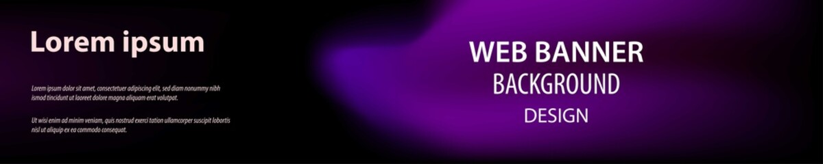 minimalist web banner background design. eps10 vector