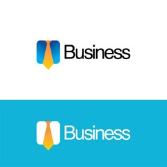 Logo Business tie professional company