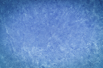 blue abstract background. texture blue copy space. painting blue and light modern. wallpaper vintage color stone art. cement and grunge concrete are rough. art abstract stone on the wall granular sur