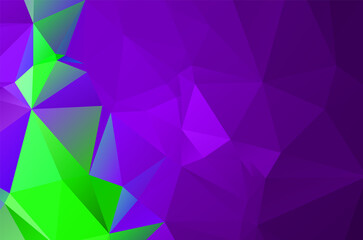 Fototapeta premium Purple abstract geometric pattern, triangles background, polygonal
