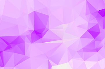 Obraz premium Purple abstract geometric pattern, triangles background, polygonal