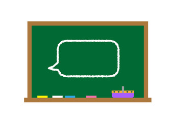 黒板と吹き出し
