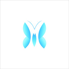 logo animal dragonfly butterflay vector templet beautiful