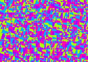 Obraz premium Abstract Geometric Pattern generative computational art illustration