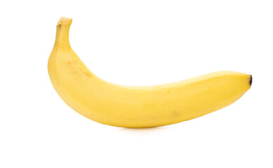 Banana isolated on white background.