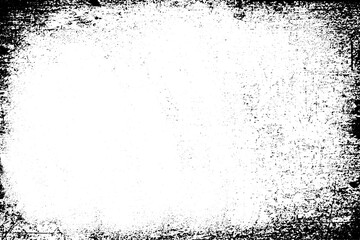 Black and white background. Monochrome grunge background. Abstract texture of dirt, dust, blots, chips. Dirty dirty surface