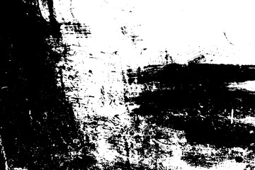 Black and white background. Monochrome grunge background. Abstract texture of dirt, dust, blots, chips. Dirty dirty surface