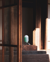 Soap in a Japanese traditional old house