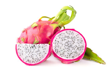 dragon fruit isolate on white background