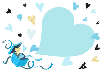 ホワイトデー　背景素材