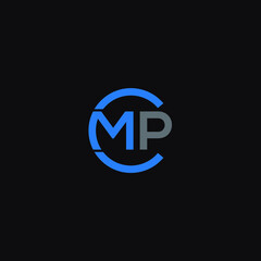 CMP logo CMP icon CMP vector CMP monogram CMP letter CMP minimalist CMP triangle CMP flat Unique modern flat abstract logo design  