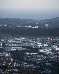 townscape from mountain