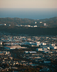 townscape from mountain