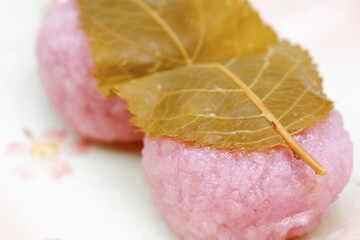 桜餅2個
