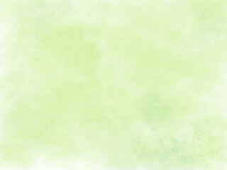 水彩画の壁紙、フレッシュグリーンイメージ、ふわふわ