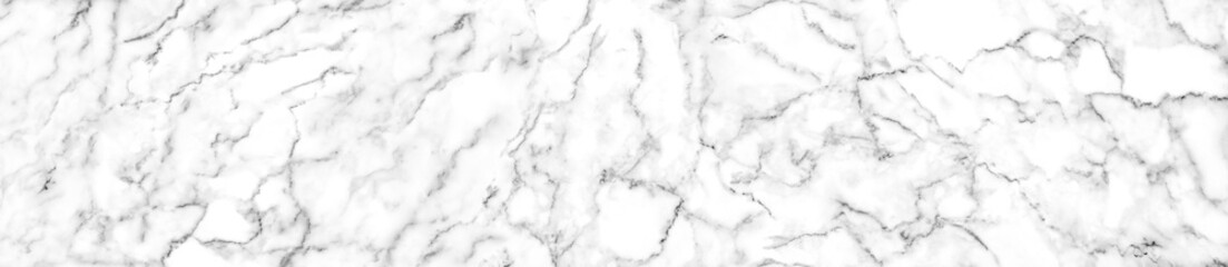Fototapeta premium Luxury of white marble texture and background for decorative design pattern art work. Marble with high resolution