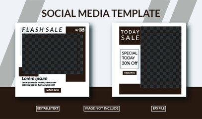 social media template