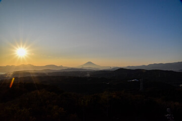 Fototapeta premium Mt. Fuji at Dusk