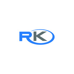 RK logo RK icon RK vector RK monogram RK letter RK minimalist RK triangle RK flat Unique modern flat abstract logo design  