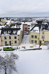 Belgique Wallonie Arlon Lorraine neige hiver
