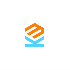 MK logo MK icon MK vector MK monogram MK letter MK minimalist MK triangle MK flat Unique modern flat abstract logo design  