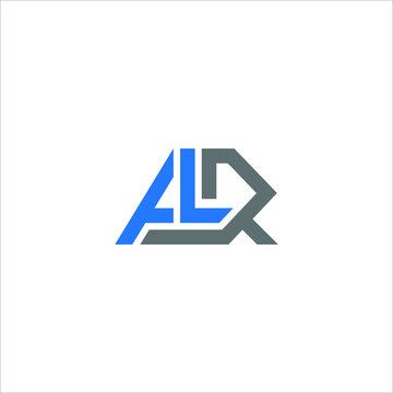 ALR logo ALR icon ALR vector ALR monogram ALR letter ALR minimalist ALR triangle ALR flat Unique modern flat abstract logo design  