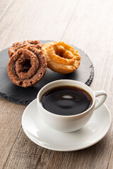 コーヒーとドーナツ
