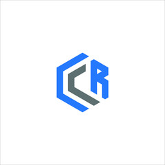 CCR logo CCR icon CCR vector CCR monogram CCR letter CCR minimalist CCR triangle CCR flat Unique modern flat abstract logo design  