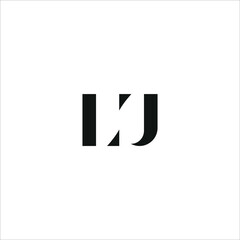 Obraz premium LU logo LU icon LU vector LU monogram LU letter LU minimalist LU triangle LU flat Unique modern flat abstract logo design 