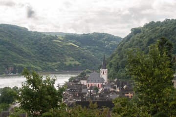 Fototapeta na wymiar St. Goar am Rhein