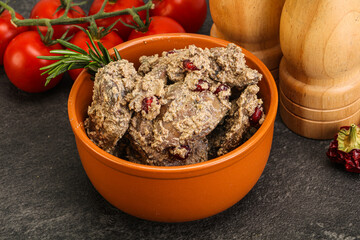 Chicken Liver with cream sauce