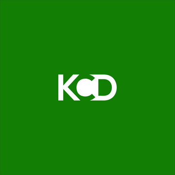 KCD logo KCD icon KCD vector KCD monogram KCD letter KCD minimalist KCD triangle KCD flat Unique modern flat abstract logo design 