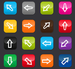 Arrows icons set
