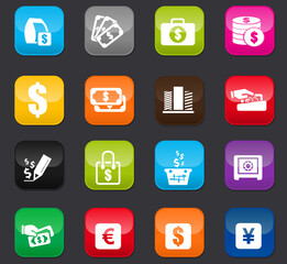 E-commers icons set