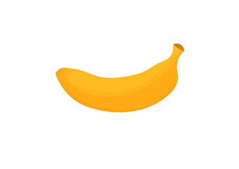 simple banana design with a combination of dark yellow and light yellow