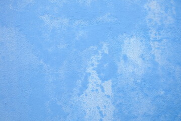 Blue Stucco Wall Background, Suitable for Construction and Architecture Concept.