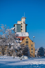 Matzingen im Thurgau vesinkt im Schnee
