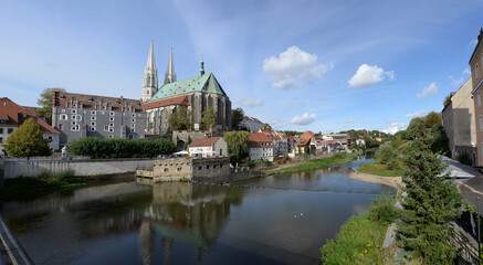 Panorama von Görlitz mit Neisse