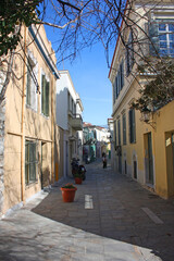 District Plaka in Athens, Greece