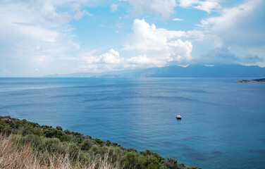 Fototapeta na wymiar Eastside coastline, Crete island