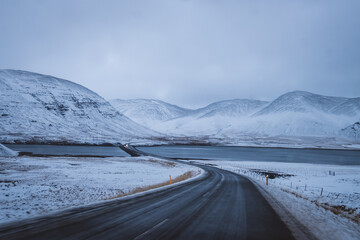 Winter in Iceland, Snow Landscape