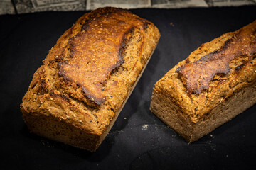 Pan de Centeno hecho en casa con masa madre