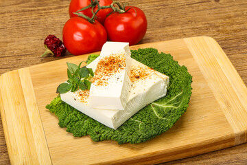 Greek Feta cheese for salad